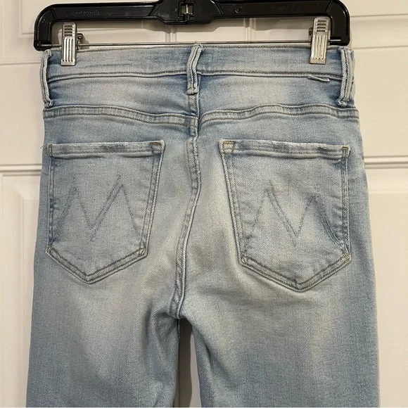 MOTHER The Insider Crop Step FrayJeans In LIMITED EDITION Size 26
